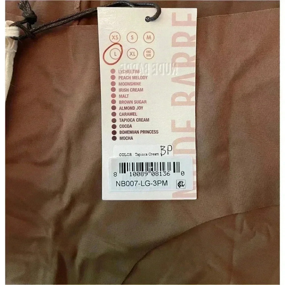 Nude Barre Seamless Bikini Panty Size Large 3PM NWT - Picture 2 of 5